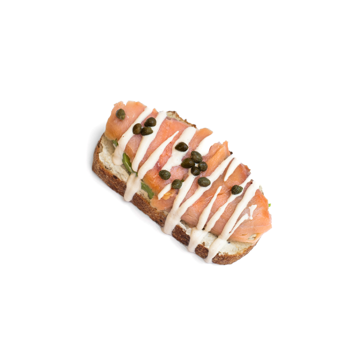 Special Salmon Toast