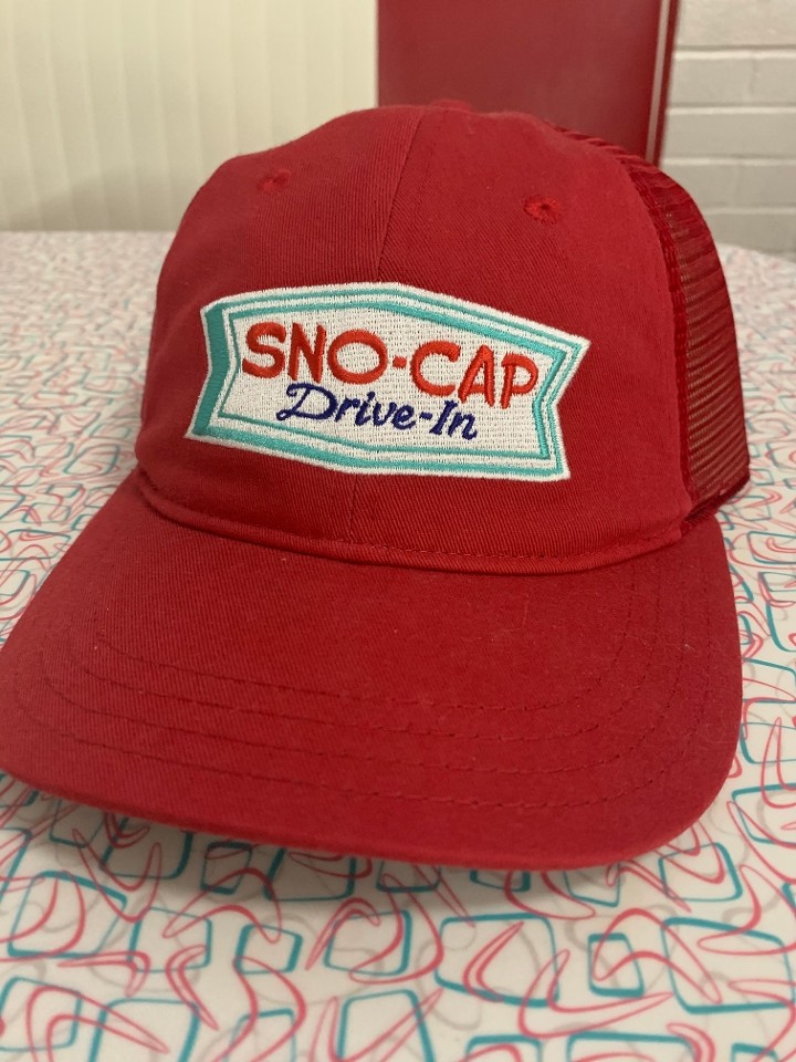 Red Sno Cap Hat
