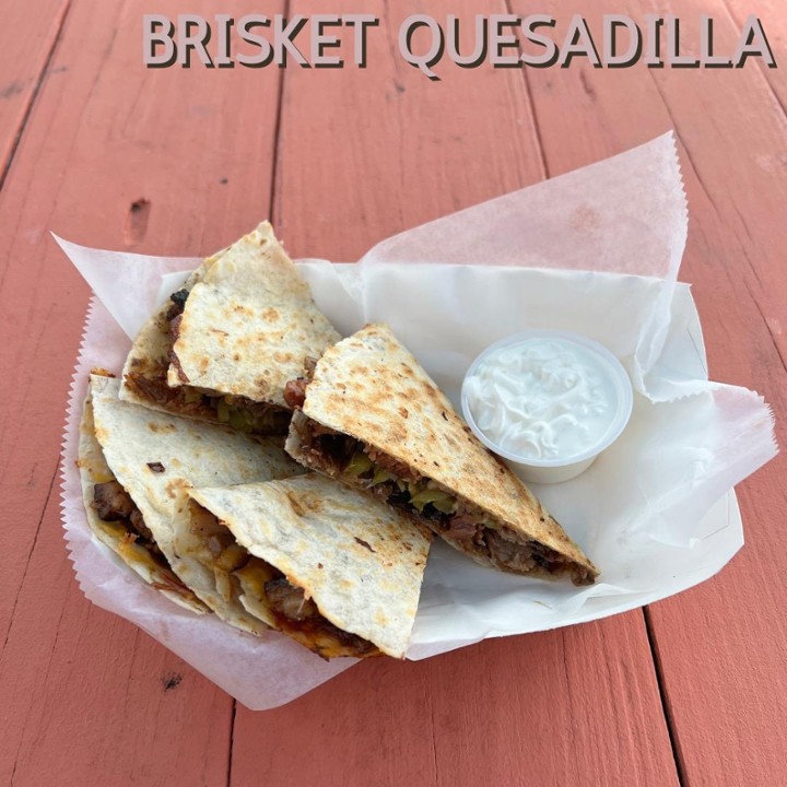 Brisket Quesadilla