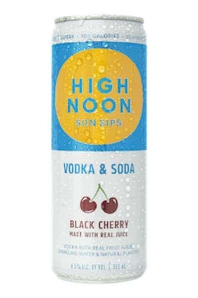 High Noon Black Cherry Seltzer