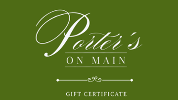 Porter's On Main 6553 Main St.