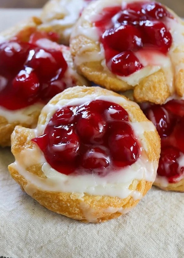 Cherry Cream Danish