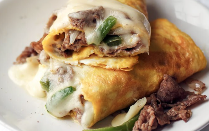 Cheese Steak Omelet