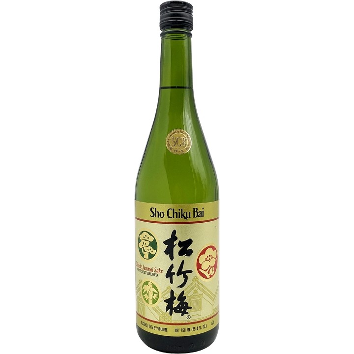 SHO CHIKU BAI - Hot Sake (BOTTLE)