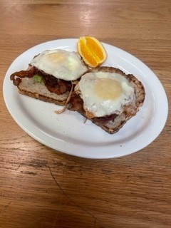 Open Faced Breakfast Sandwich*