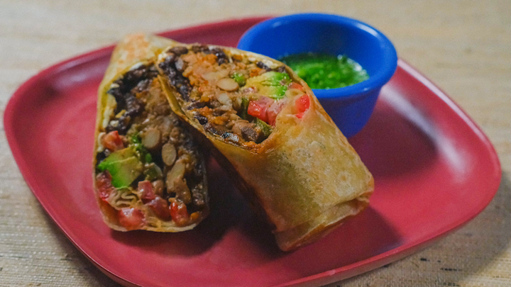 Mushroom Burrito