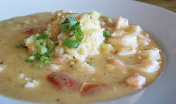 Bowl of Shrimp Etouffee