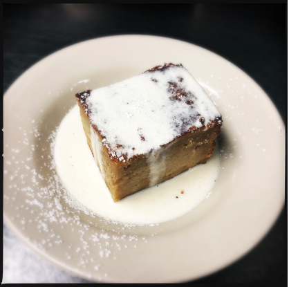 Peach Bread Pudding