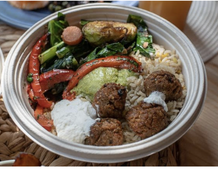 Quinoa Falafel Bowl