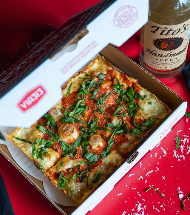 Gluten Free Tito's Vodka Pizza