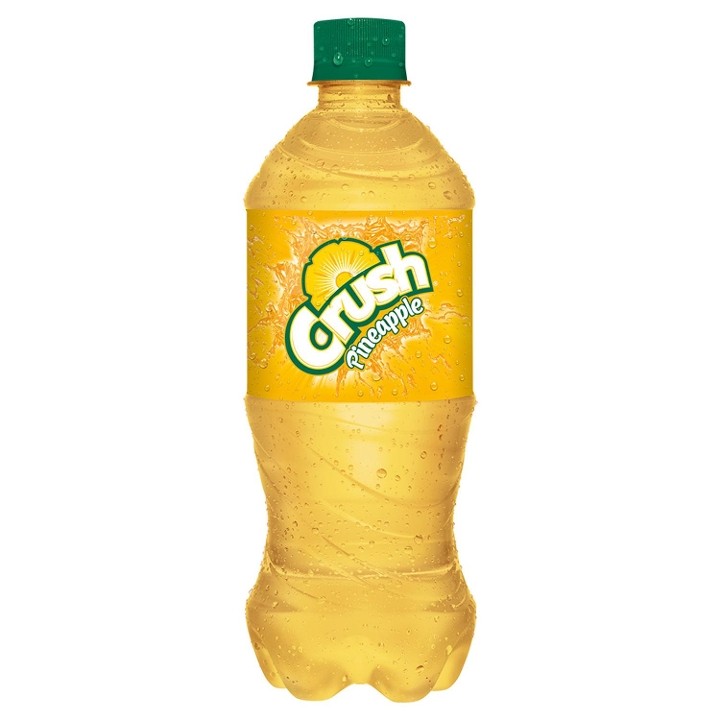 Crush Pineapple Soda - 20oz Bottle