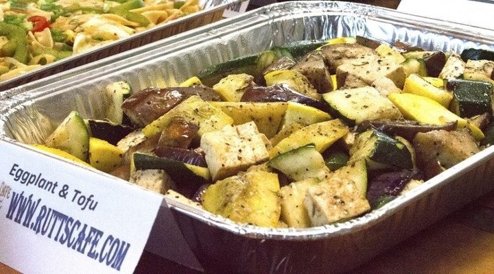Grilled Eggplant and Tofu (Catering)