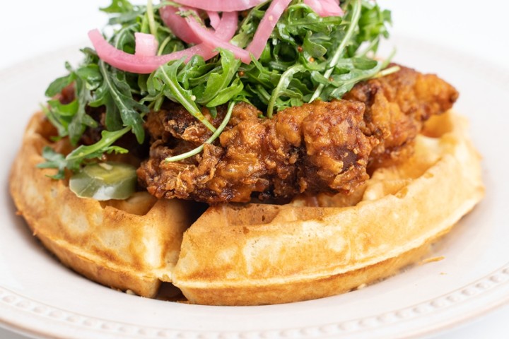 SPICY SOUTHERN FRIED CHICKEN N' WAFFLE