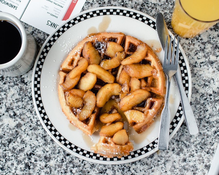 Apple-Cinnamon Waffle