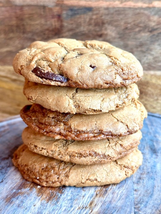 Gluten Free Dairy Free Choc Chunk Cookie has nuts(almond flour)