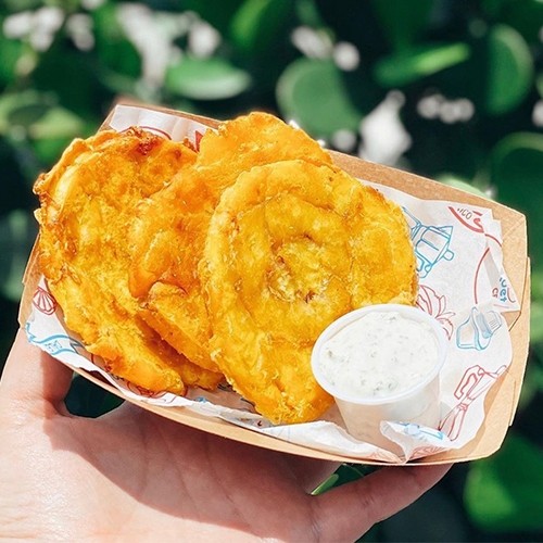 Tostones + Sauce