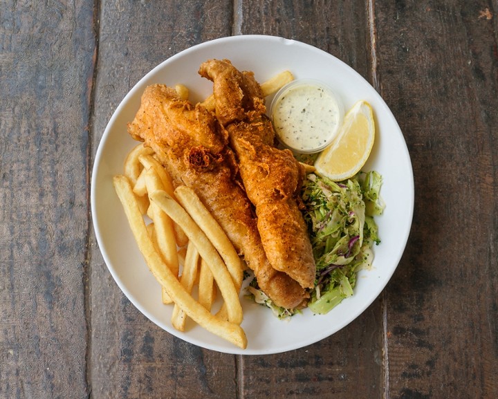 Beer Battered Fish & Chips