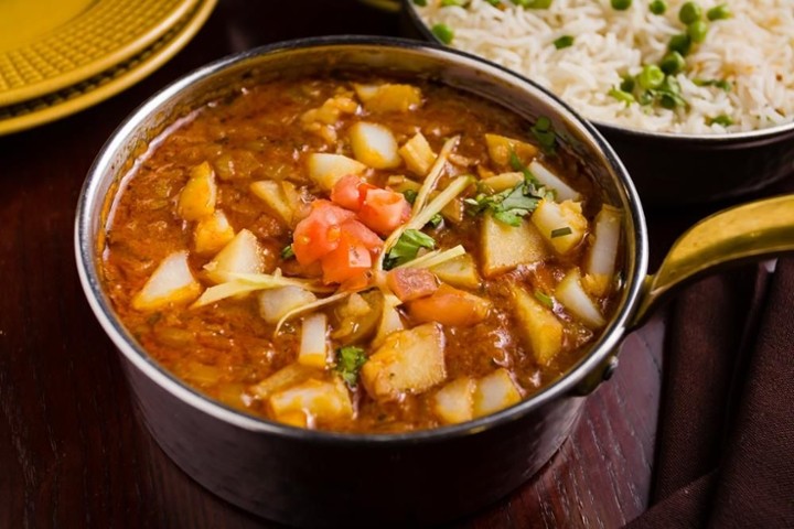 Amritsari Wadi Aloo