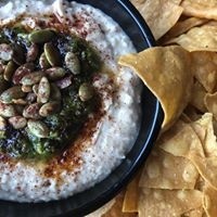 White Bean & Chimichurri Dip w/ chips