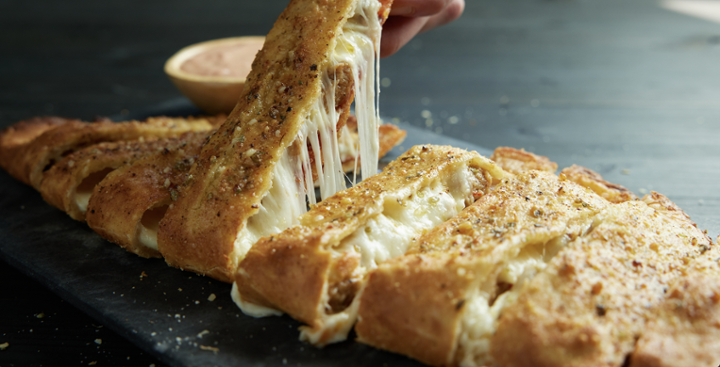 Classic Pepperoni and Sausage Stromboli