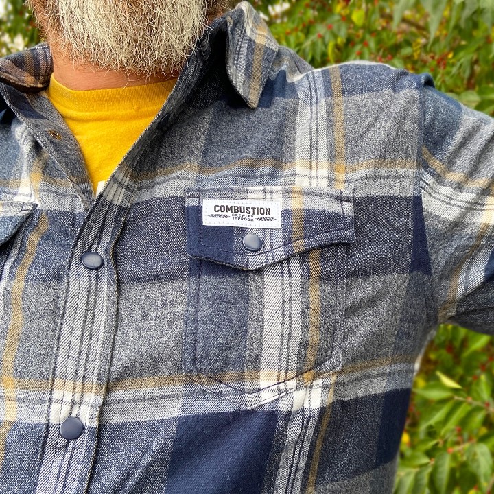 XL Indigo Flannel