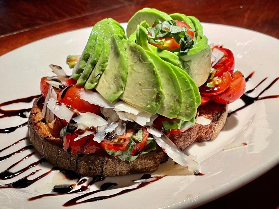 Avocado Bruschetta Toast