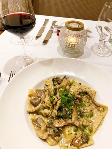 Porcini Mushroom Ravioli