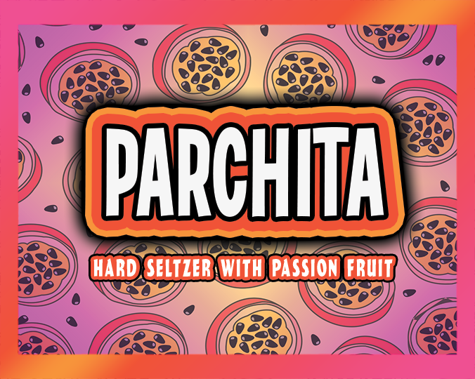 Parchita Hard Seltzer w Passion Fruit  4pk