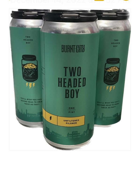 Two Headed Pilsner 4pk