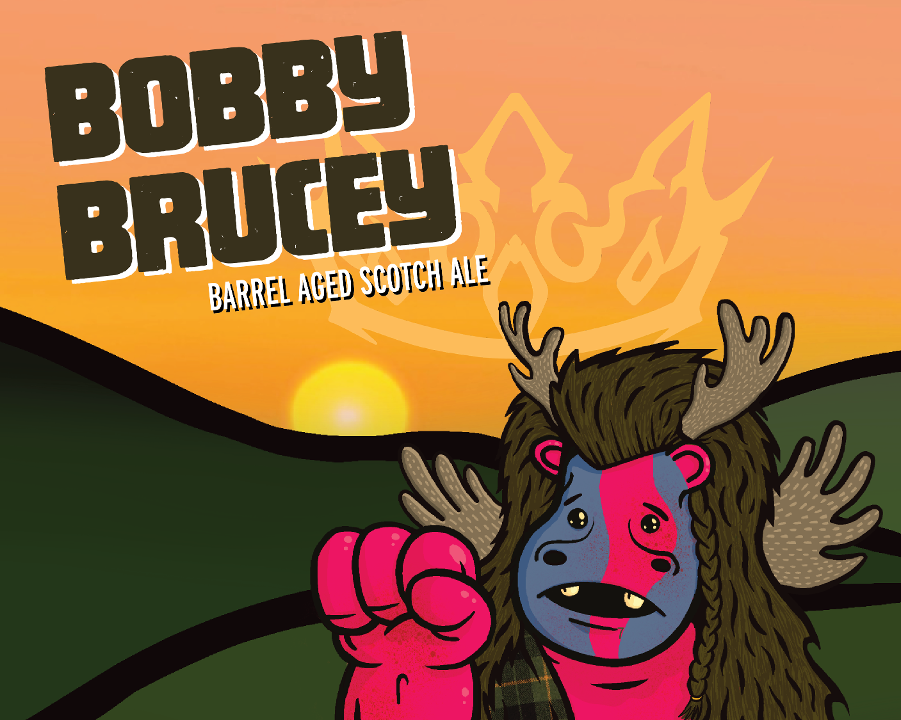 Bobby Brucey Barrel Aged Scotch Ale 2pk