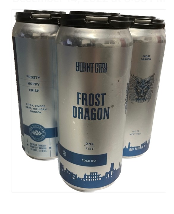 Frost Dragon Cold IPA 4pk