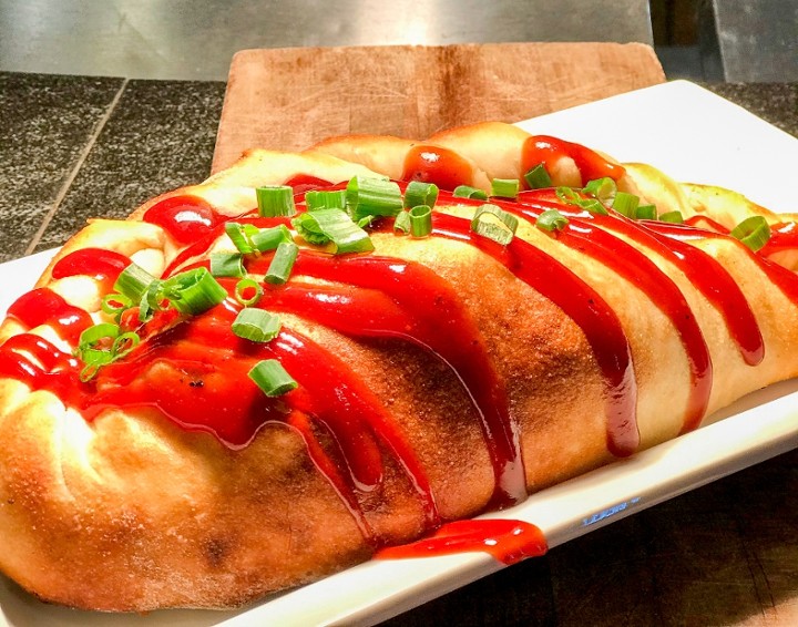 BBQ Chicken Calzone