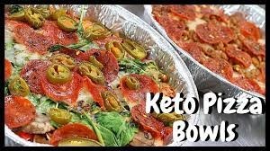 LOW CARB PIZZA BOWL (choose up to 3 toppings)