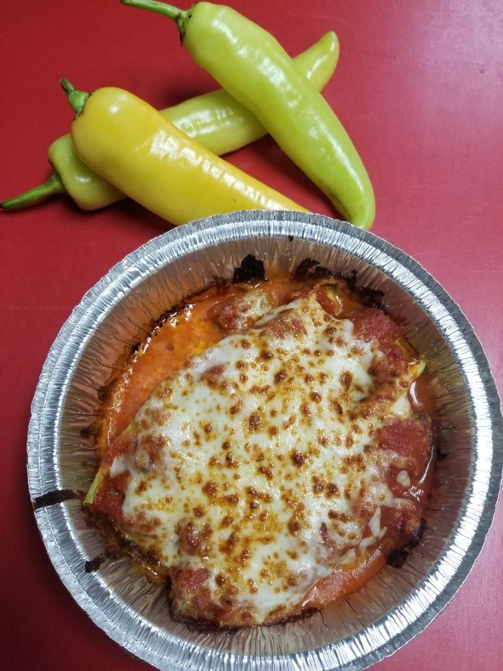 HUNGARIAN SAUSAGE STUFFED PEPPERS back by popular demand!  Hungarian peppers stuffed with our italian and topped with our delicious marinara sauce & mozzarella cheese