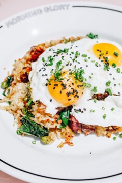 Morning Glory Breakfast.