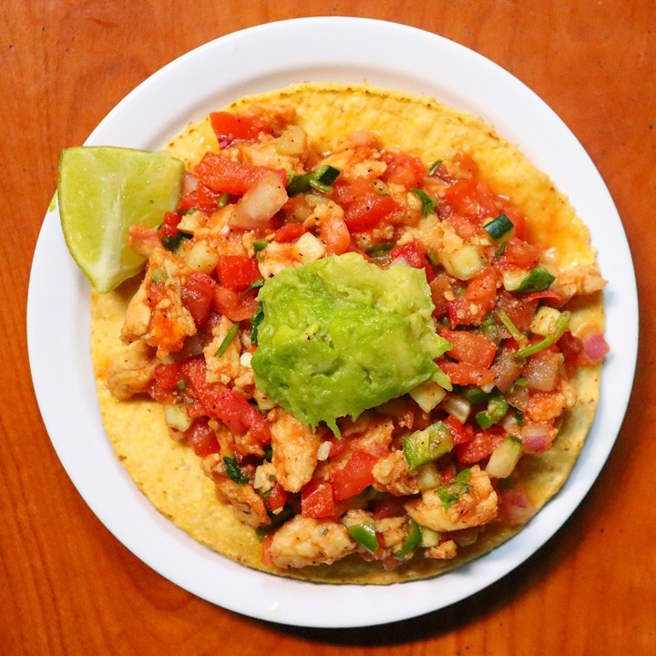 Ceviche Tostada