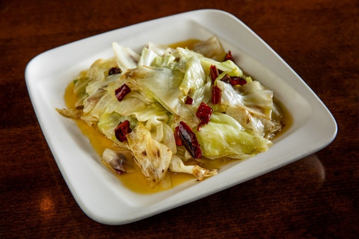 炝炒高丽菜 Chinese Cabbage w/Dry Peppers (2)