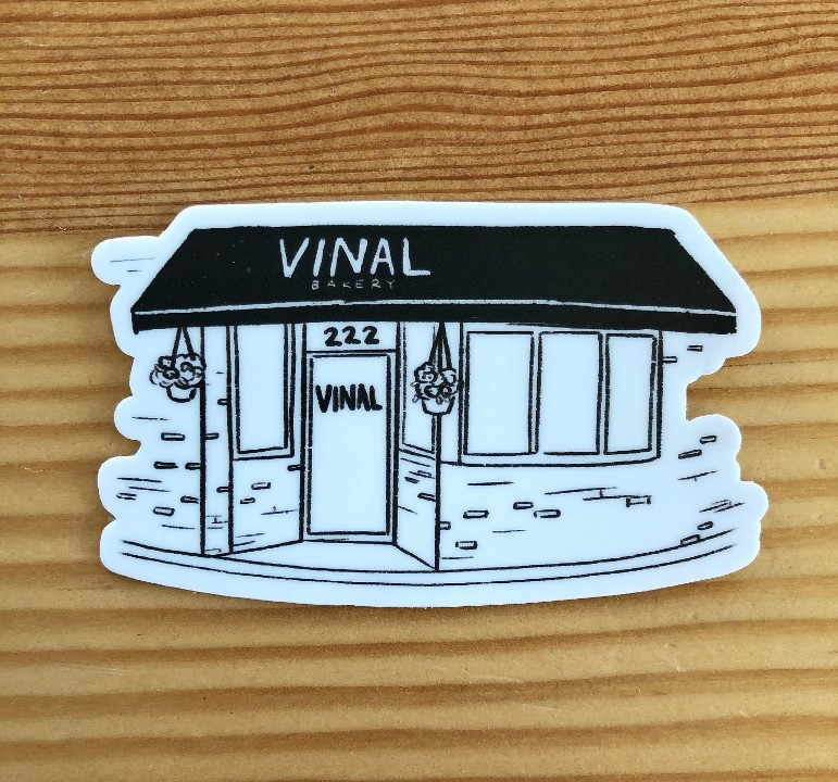 Vinal Storefront Sticker