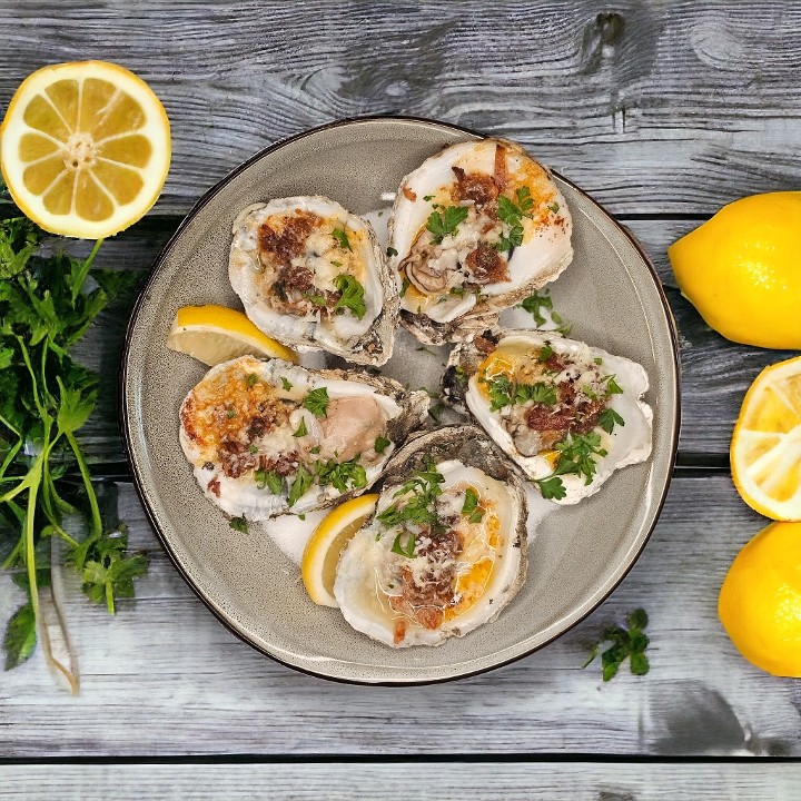 Grilled Local Oysters