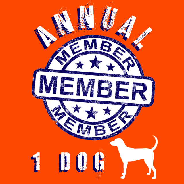2020 Annual Membership - One Dog
