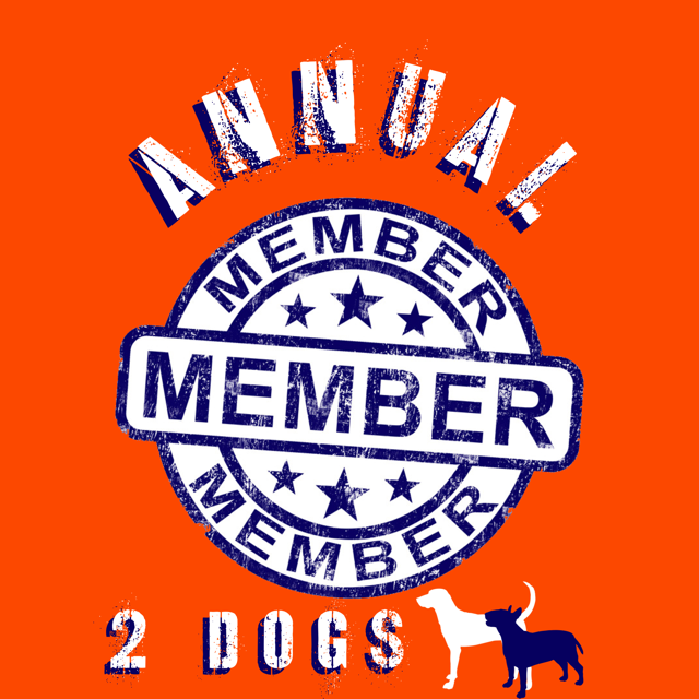 2020 Annual Membership - Two Dogs
