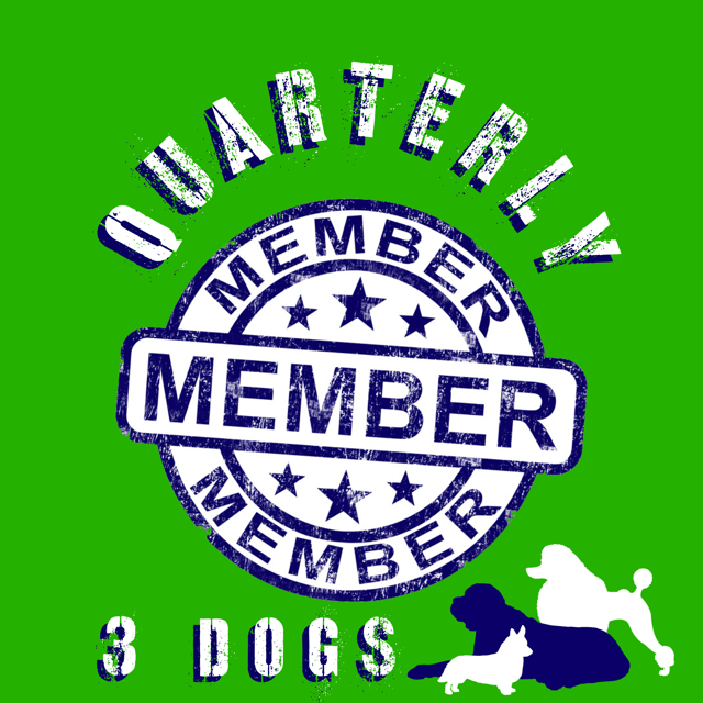 2020 Quarterly Membership - Three Dogs