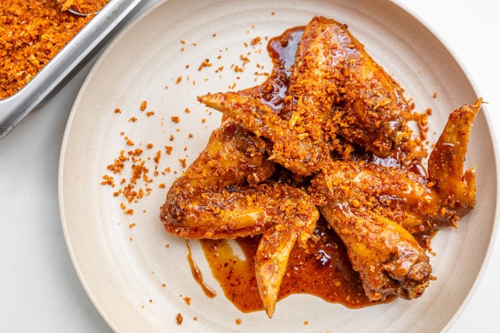 HALF TRAY OF STICKY (Thai BBQ) WINGS