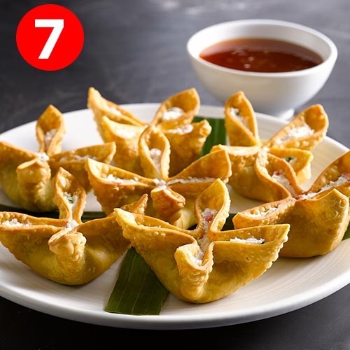 7 Krab Rangoons