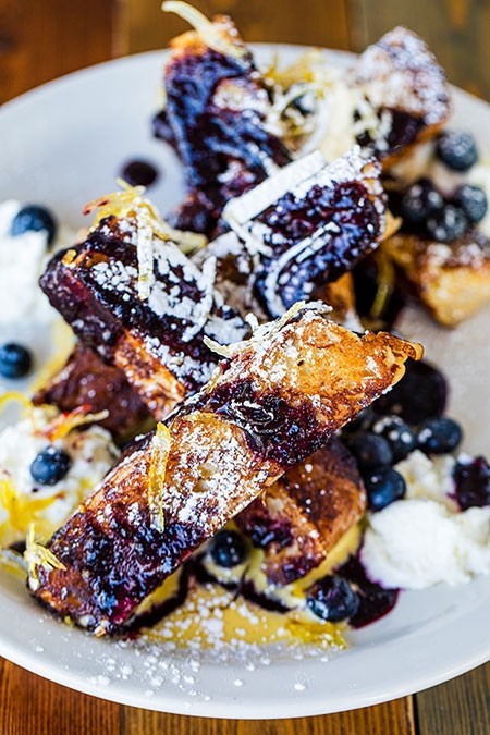 Lemon Blueberry French Toast Stix