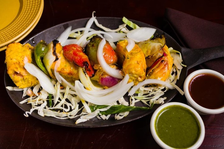 Methi Salmon Tikka