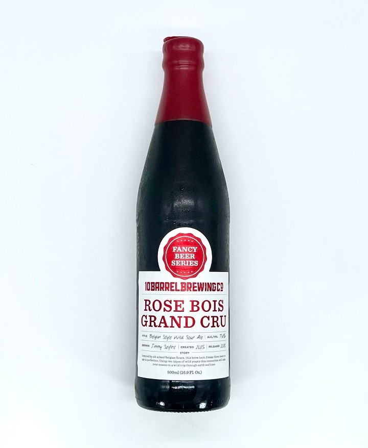 Rose Bois 16.9oz Belgian Wild Sour Ale (7.4% ABV)