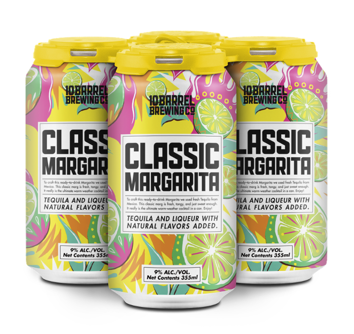 Margarita 4pk-12oz Cocktail (9% ABV)