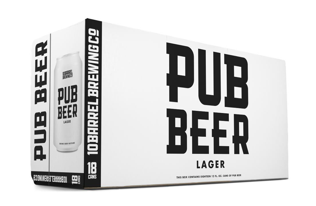 Pub Beer 18pk-12oz Lager (5% ABV)