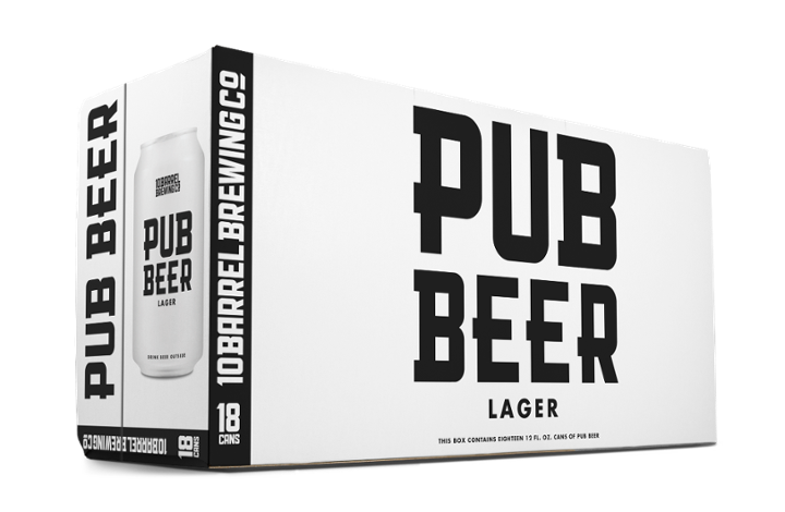 Pub Beer 18pk-12oz Lager (5% ABV)